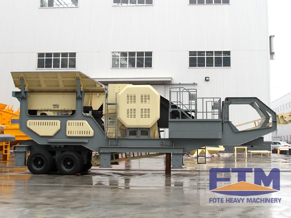 mobile jaw crusher